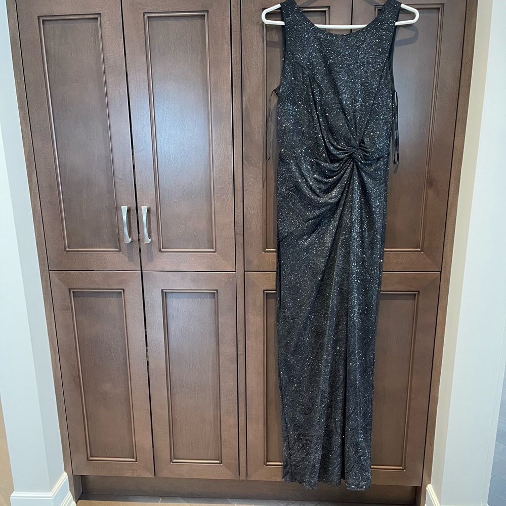 Calvin Klein Black Prom Dress